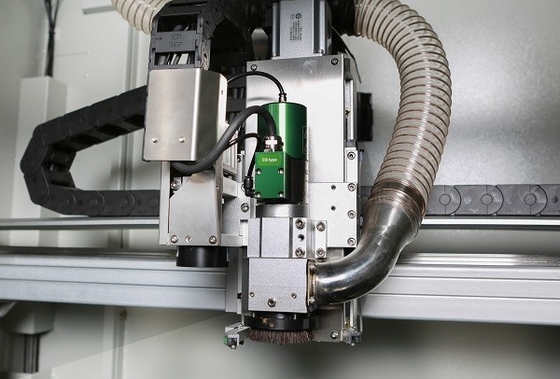 Μηχανή PCB Depaneling ενότητας αναγνώρισης δακτυλικών αποτυπωμάτων με τον πολυ έλεγχο άξονα