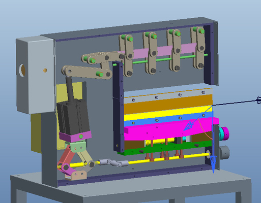 Γραμμικό β-αυλάκι λεπίδων Genitec που κόβει Mahicne PCB/LED Alluminum/την τέμνουσα μηχανή zm30-π Depanel χαλκού