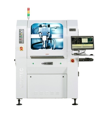 Genitec 160L/ Min PCB Cutting Machine 1000mm/ Sec With CCD Color Image GAM336AT