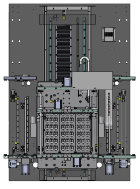 Τέμνουσα μηχανή λέιζερ PCB &amp; FPC Genitec που χτίζεται ειδικά για τη γραμμή παραγωγής ZMLS4000 SMT